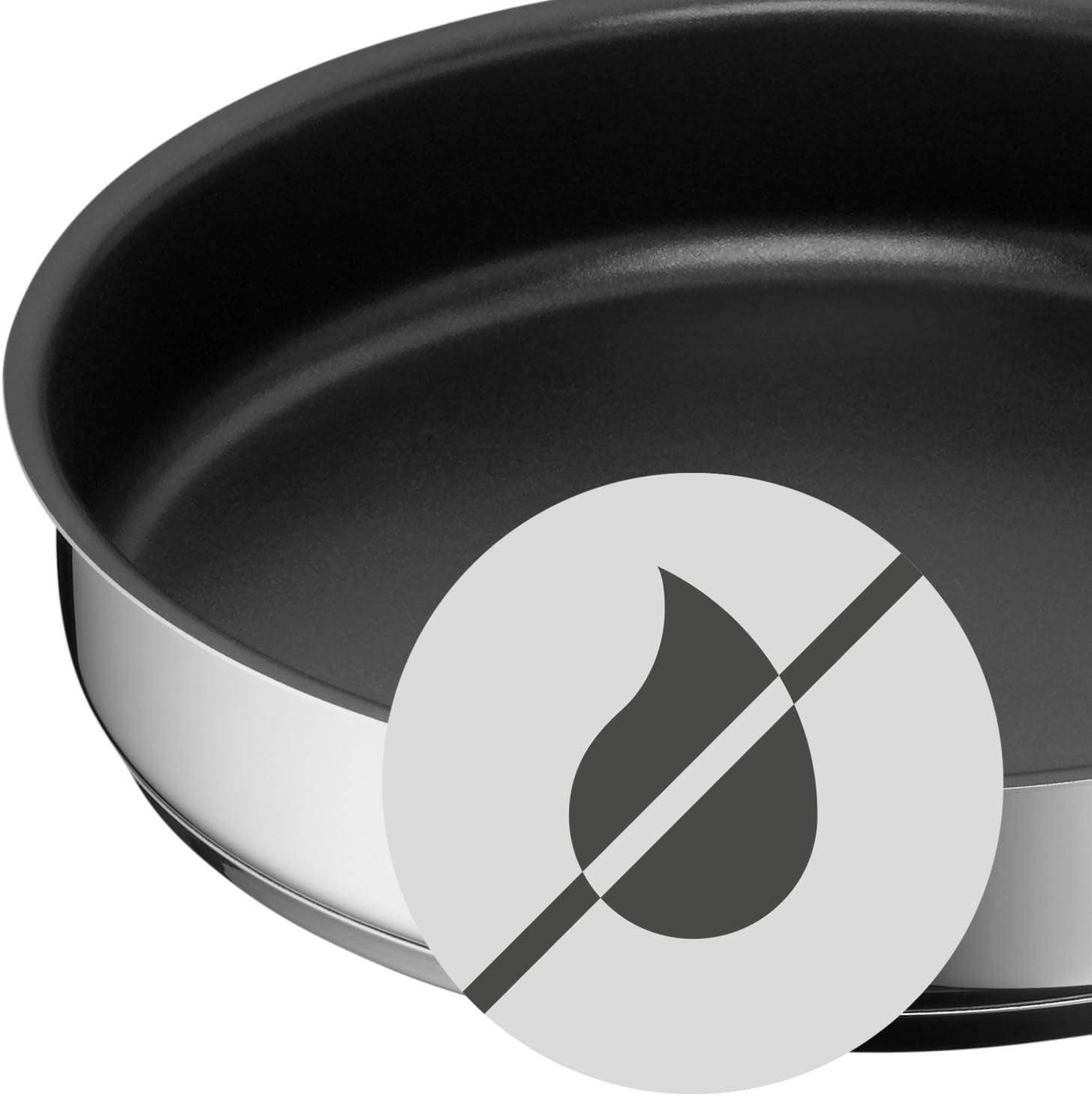 WMF Mini sartén pequeña tapada 18 cm, Cromargan en acero inoxidable pulido, inducción Ollas y Sartenes Naty Shop