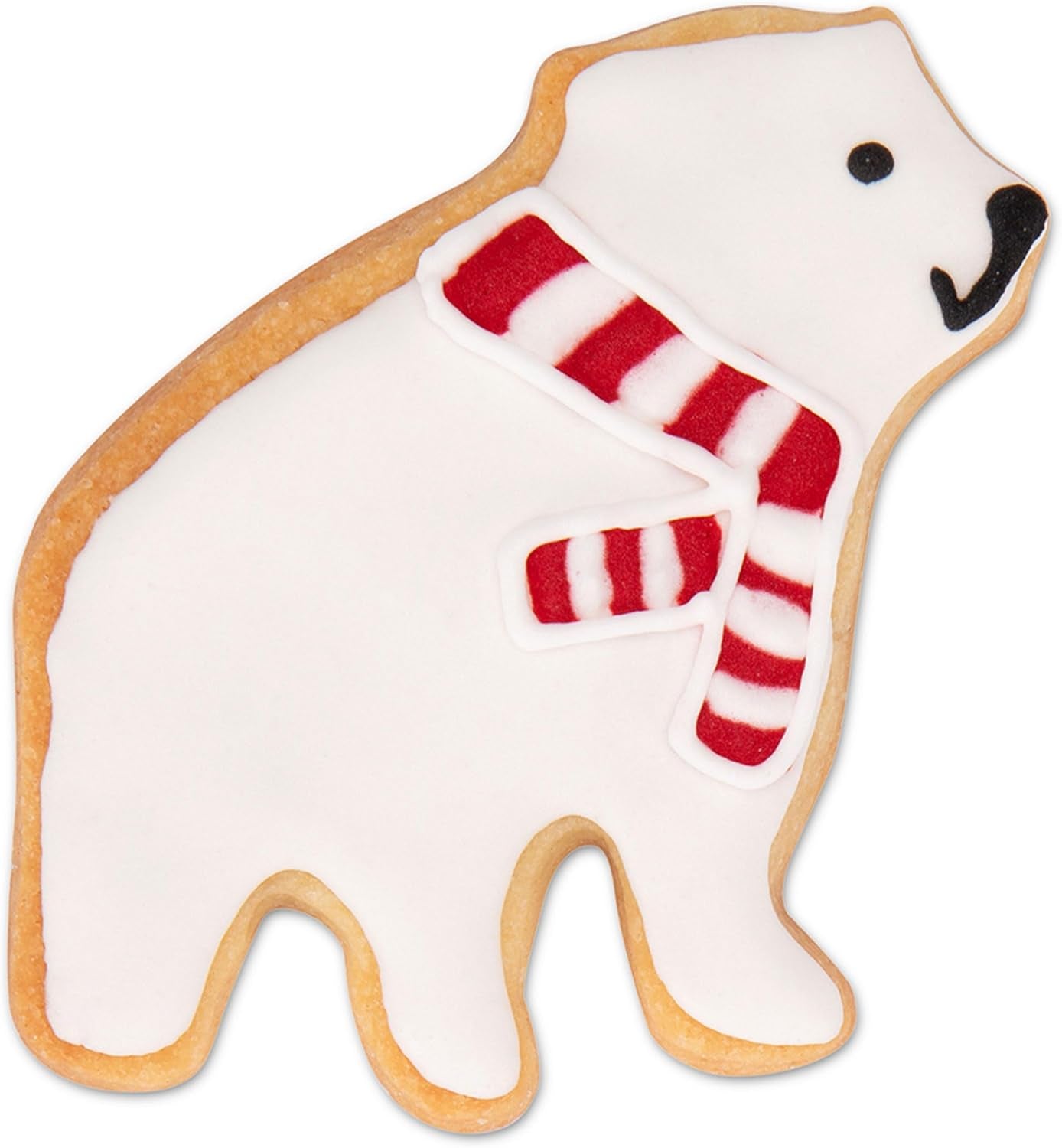 Formă prăjituri Städter urs polar, 7 cm, argintiu