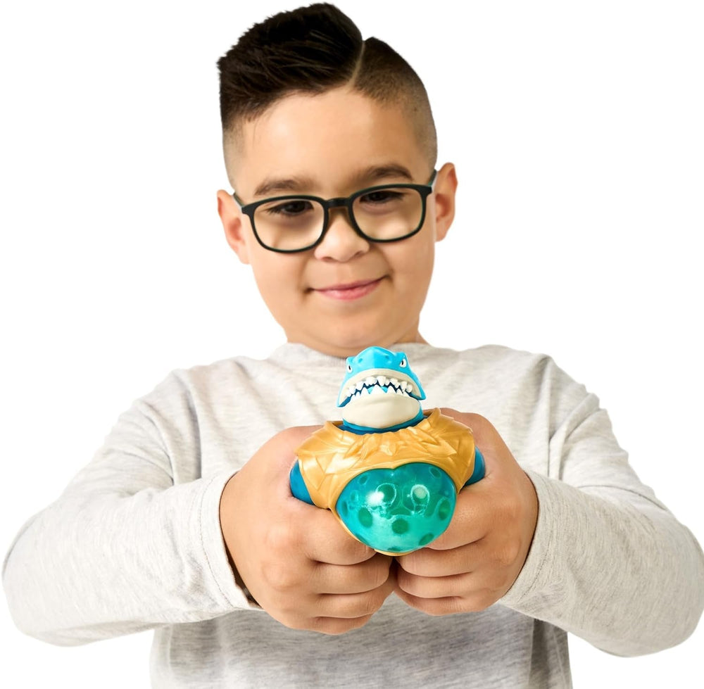 Heroes of Goo Jit To Deep GOO Sea Hero Pack con Thrash. Figura de acción súper elástica y expandible con relleno especial de slime y mandíbula móvil Figuras de acción Naty Shop