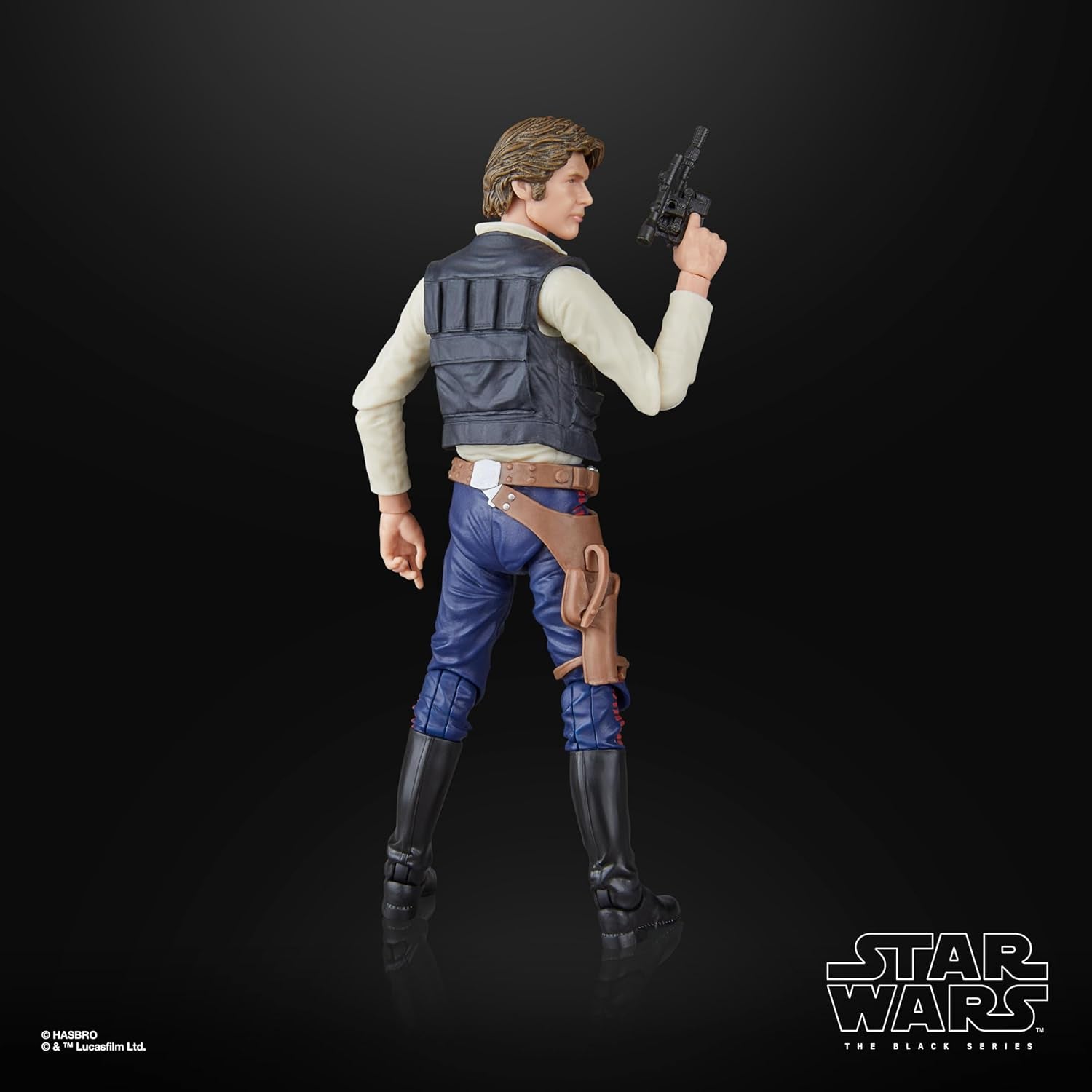 Star Wars The Black Series Han Solo, Star Wars: Una Esperanza Figura de acción coleccionable premium (15 cm) Figuras de acción Naty Shop