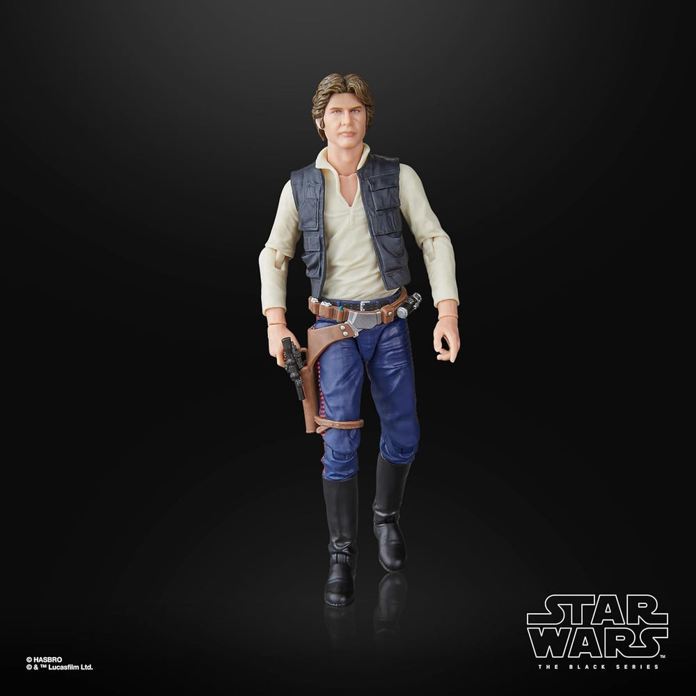 Star Wars The Black Series Han Solo, Star Wars: Una Esperanza Figura de acción coleccionable premium (15 cm) Figuras de acción Naty Shop