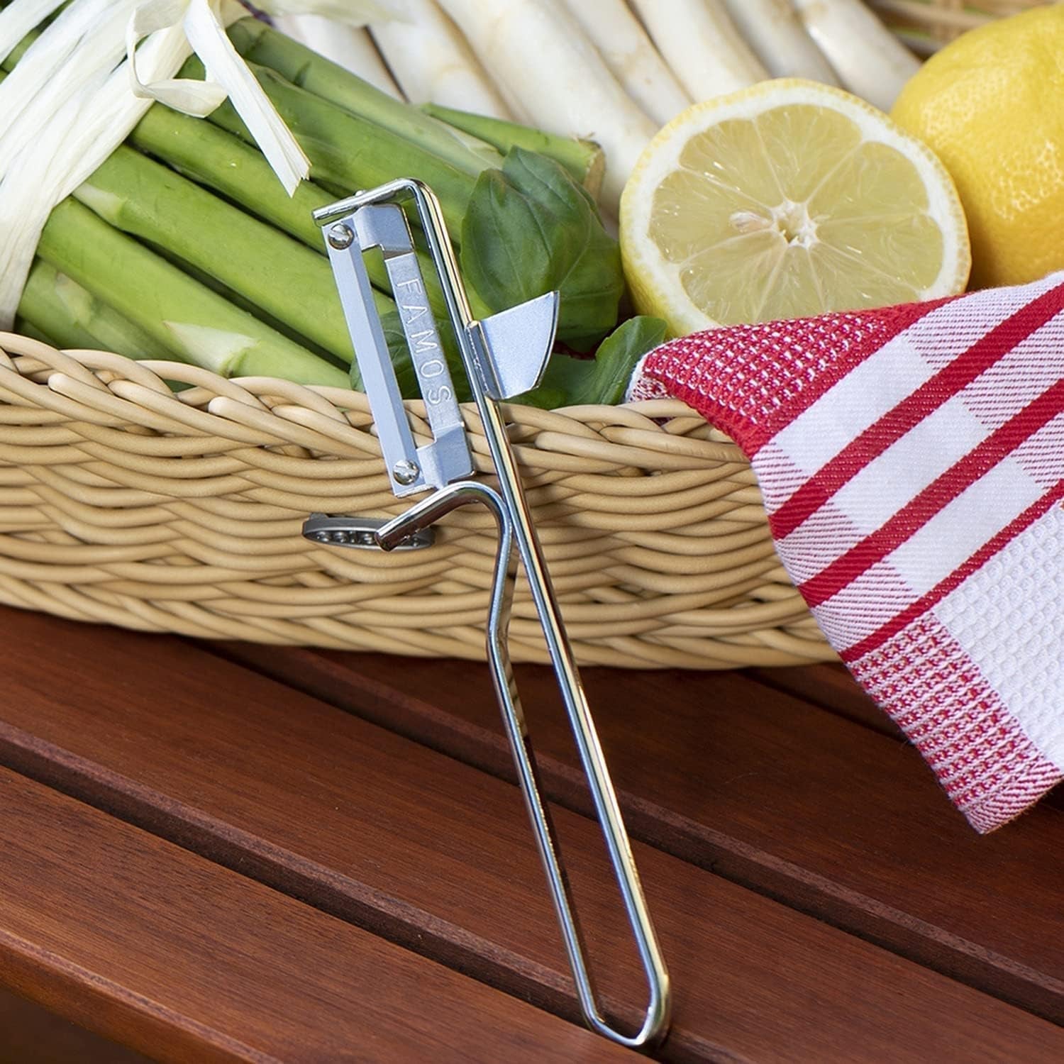 Pelador Westmark 106122E1 Hoja de acero cromado Pelador inoxidable Naty Shop