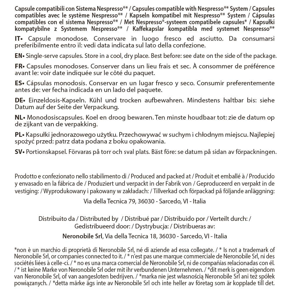 - Schokolade - ausschließlich kompatibel mit NESPRESSO - 40 caps