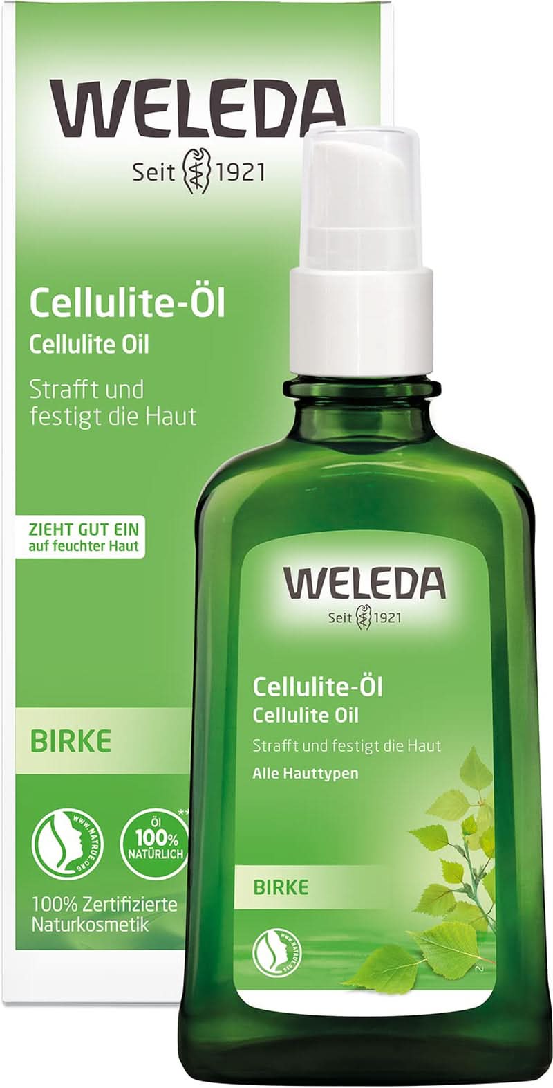 WELEDA Bio, Aceite corporal con aceite de jojoba, fortalece la piel y activa el metabolismo de la piel, 100 ml Ducha y baño Naty Shop