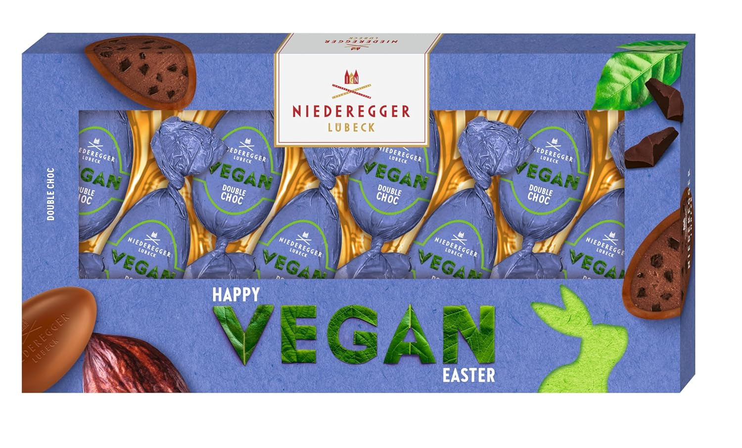 Niederegger huevos veganos doble chocolate 100g