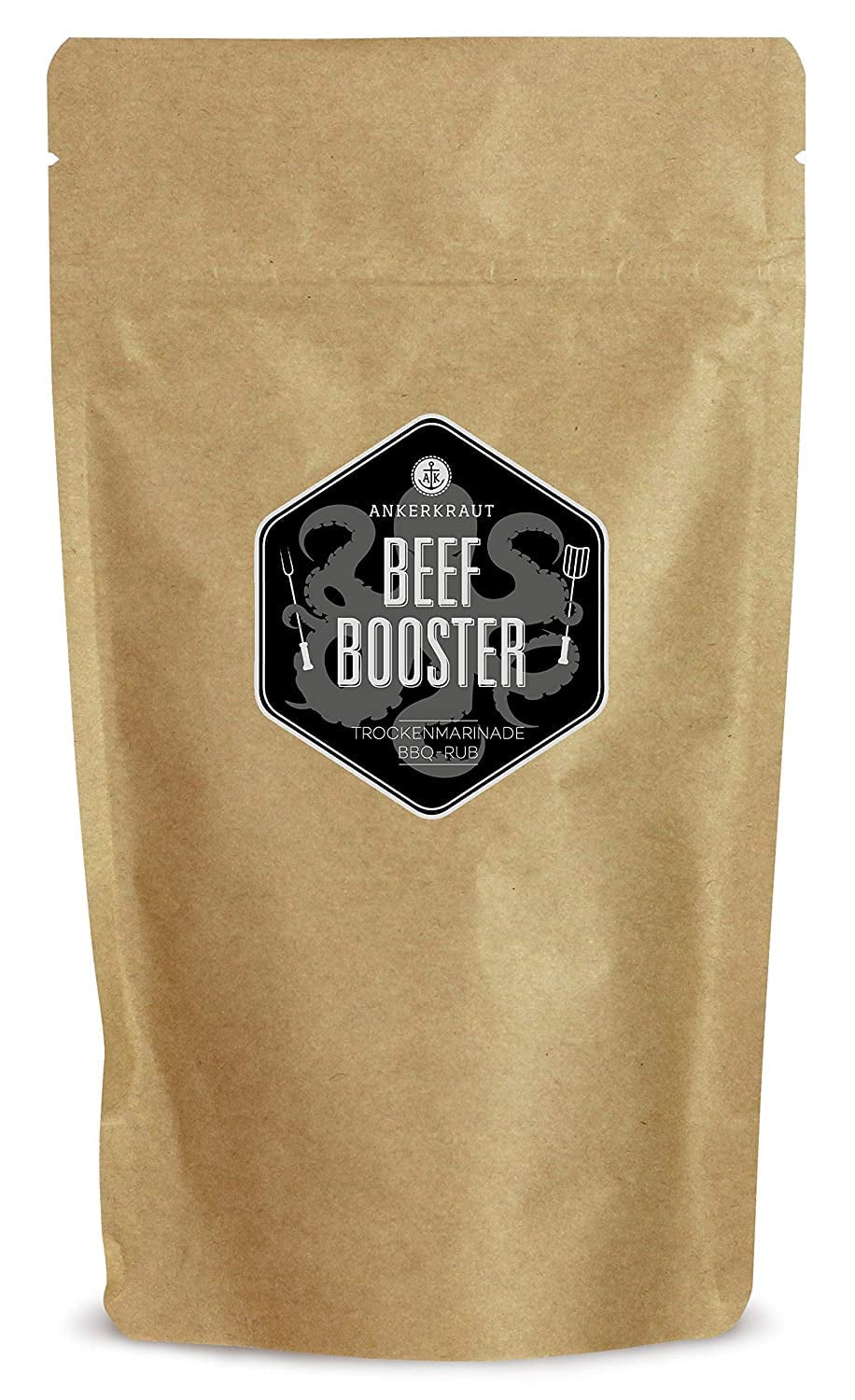 Ankerkraut Beef Booster, pechuga y filete Gewürz, Gewürzmischung für Fleisch, 230 g en Streuer