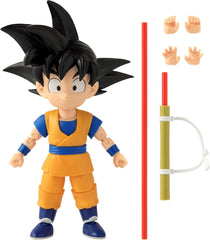 BANDAI - Dragon Ball Daima Kid Goku - Figura Dragon Star 17 cm - Figura Kid Goku con accesorios - Licencia Oficial Dragon Ball - Figura Mini Goku móvil - Juguete a partir de 4 años - 40735 Figuras de acción Naty Shop