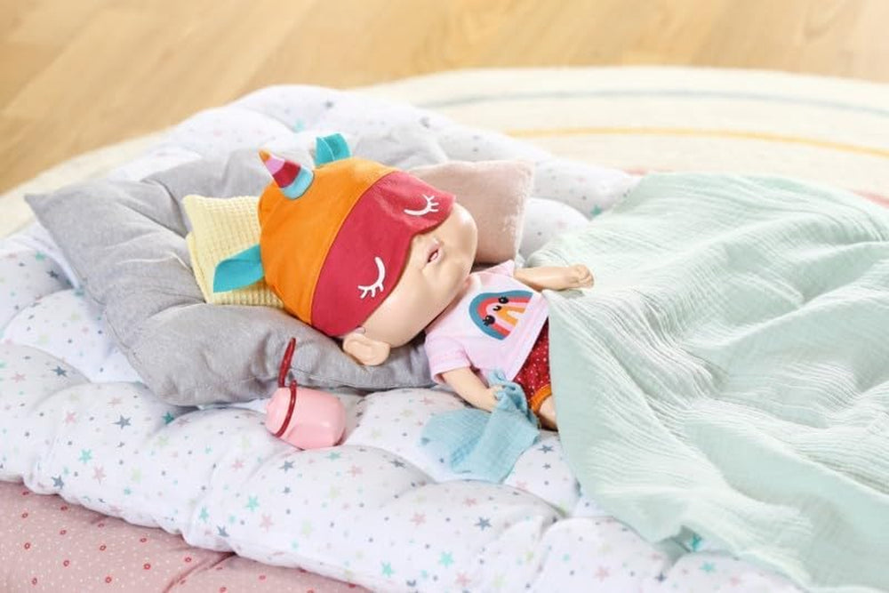 Baby Robin, 30 cm große Babypuppe mit beweglichen Augen und lustigen Soundfunktionen, incl. Camisa, Medias, Mutze, Romper, Flasche und Schnuller, 905586 Zapf Creation