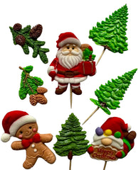 Set 8 decoratiuni comestibile, Sarbatori