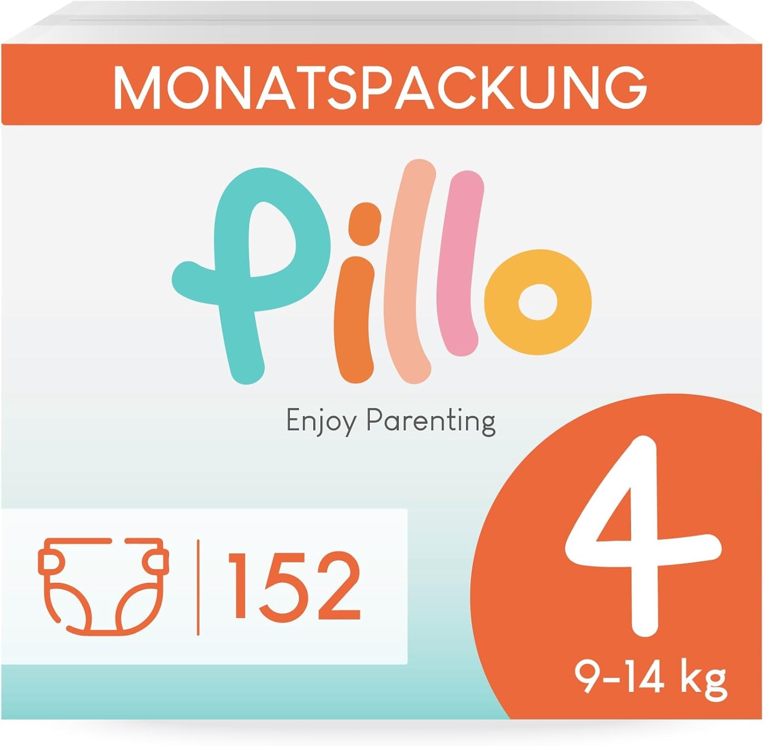 Pañales Pillo 3 - Caja de 168 pañales, 6 paquetes de 28 pañales cada uno, talla 3 - Midi (6-10 kg) - Pañales para bebés