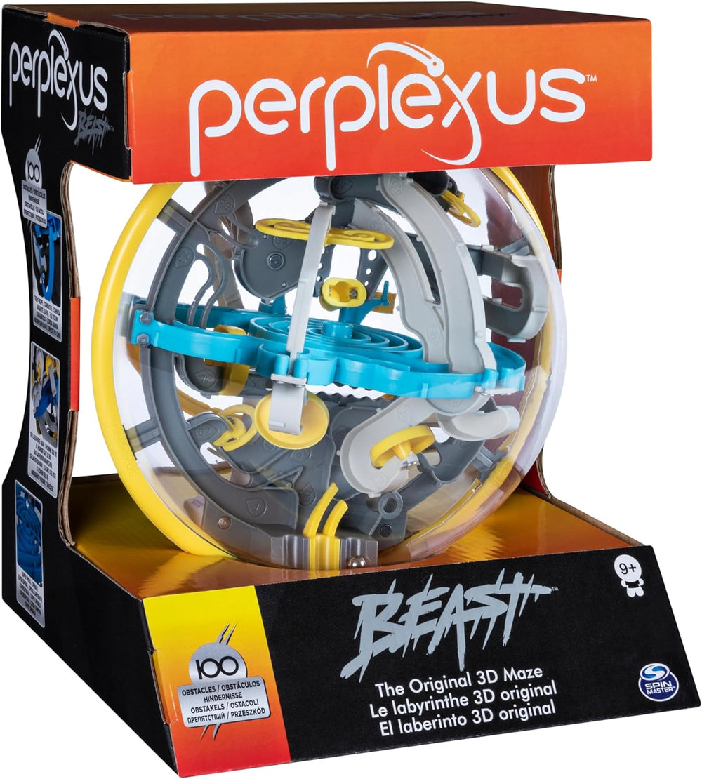 Spin Master Games - Laberinto de bolas 3D Perplexus Beast con 100 obstáculos, juego de paciencia para niños mayores de 9 años y adultos