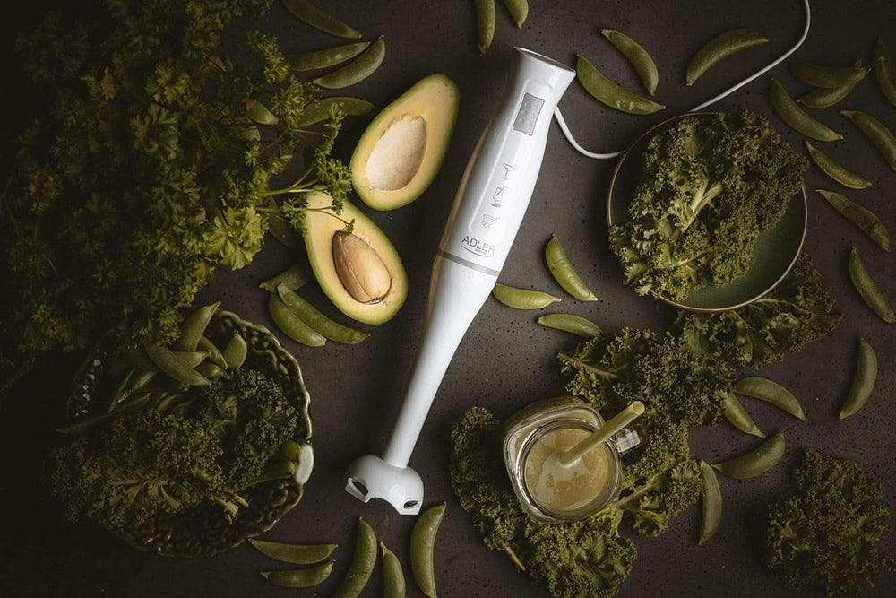 Adler AD4622 Batidora, plástico, blanco Cocina Naty Shop