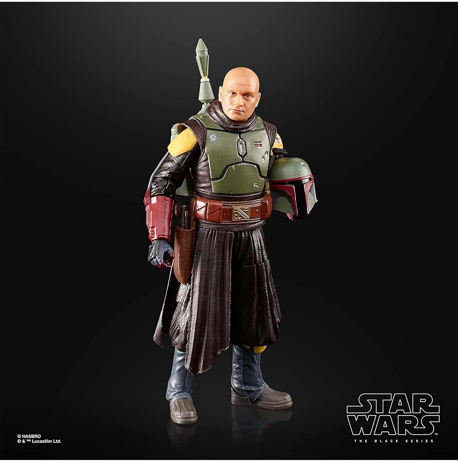 Star Wars Hasbro Seria Neagră Boba Fett (Camera Tronului): Cartea lui Boba Fett Figura de colecție, pentru copii 4+ ani, Multi, 15 cm înălțime Action figures Naty Shop