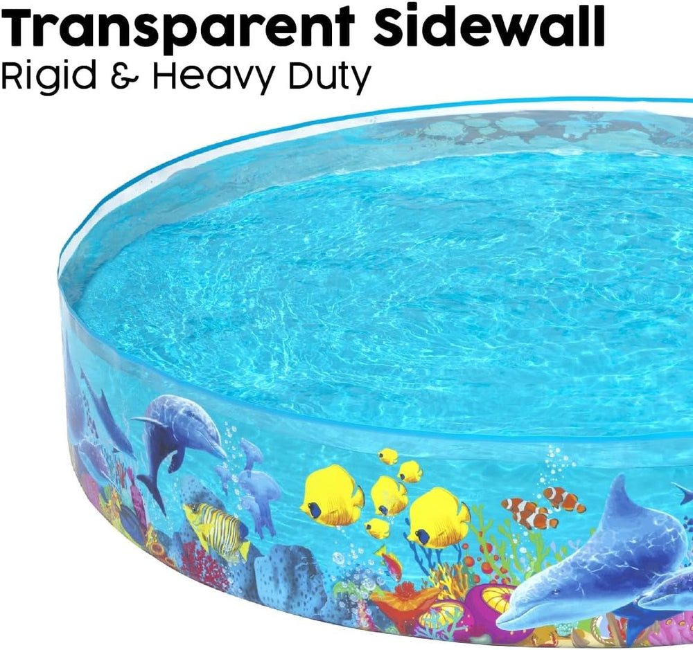 Bestway 55031 - Piscină fixă Fill 'N Fun 244x46cm pește clovn,