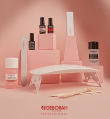 Esmalte de uñas semipermanente Milano Professional, núm. 21 Borgoña, efecto voluminizador, duradero, para uñas intensas y brillantes, 4,5 ml