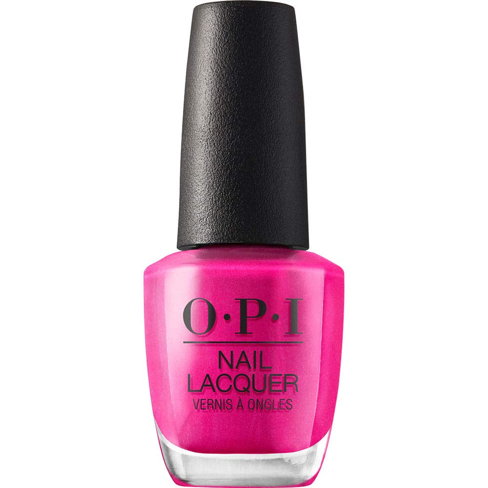 OPI Nail Lacquer Pink Shades - Esmalte de uñas de secado rápido, resistente a las astillas y de larga duración - dura hasta 7 días - con cepillo ProWide extra ancho