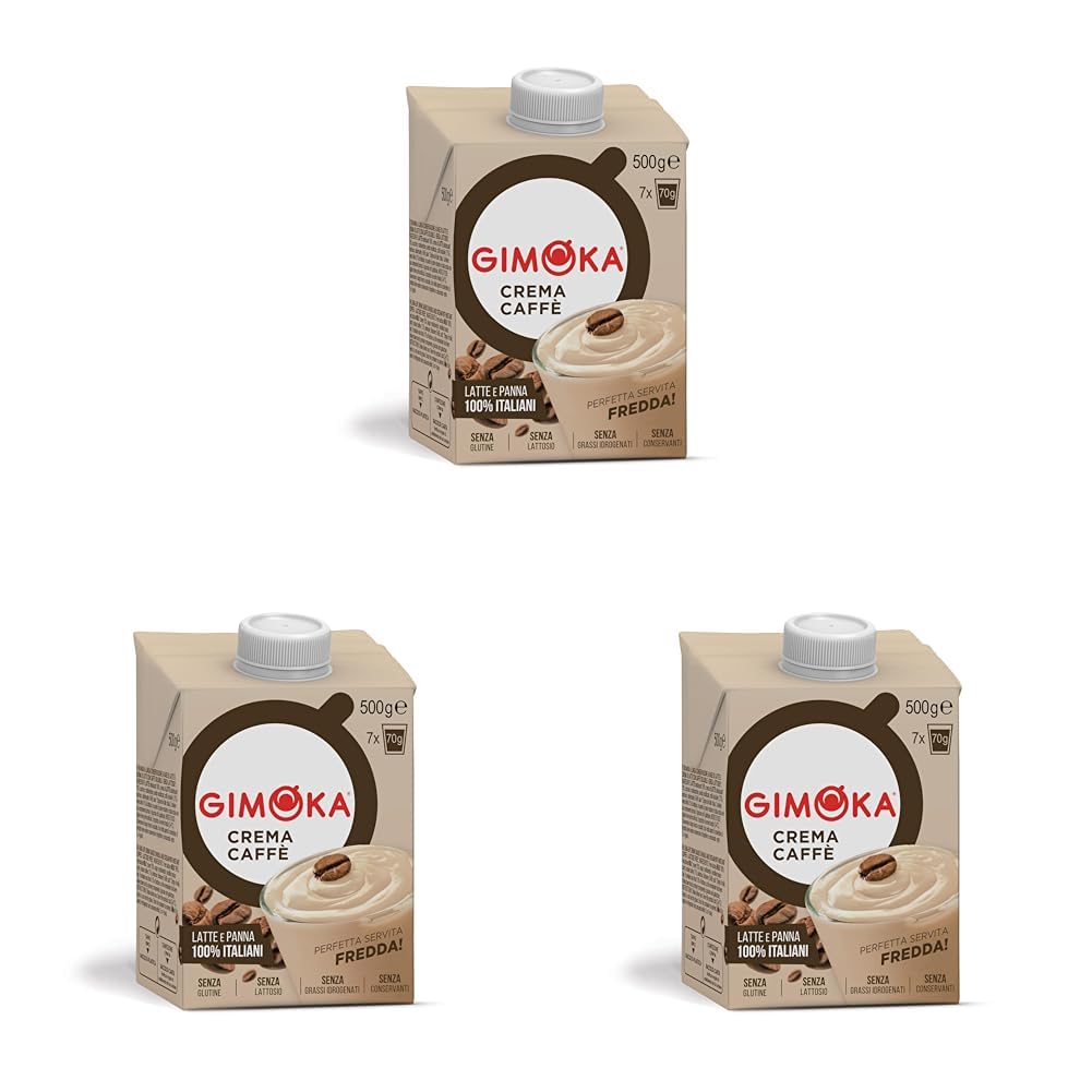 Gimoka Cream Caffè Latte Sin Lactosa Sin Gluten Sin Conservantes