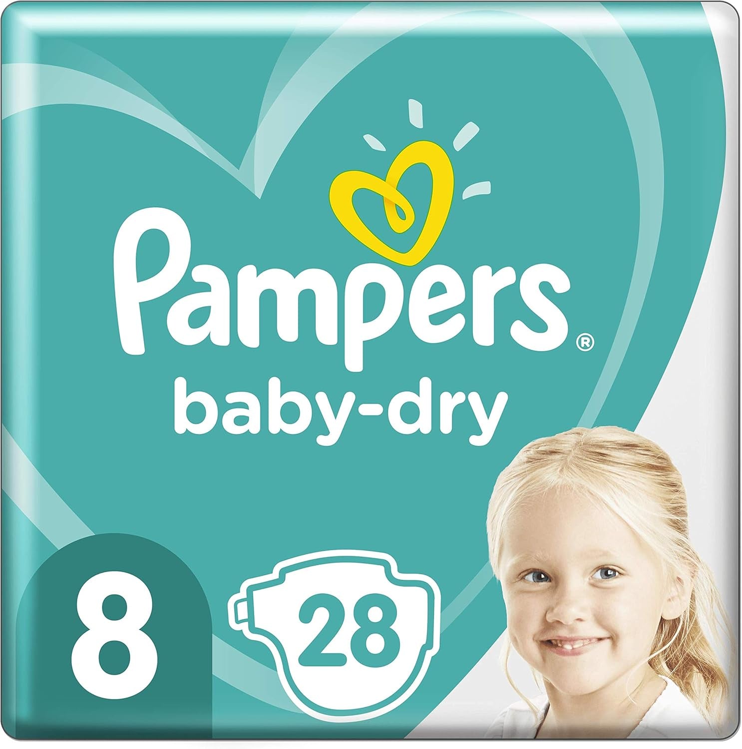 Pañales Pampers 81657566 Baby-Dry Pants, blanco