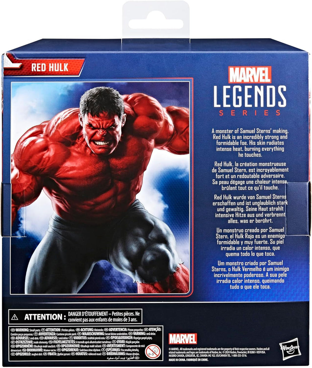 Marvel Legends Series Red Hulk Action Figure (Scară: 15 Cm) Pentru Captain America: Brave New World Action figures Naty Shop