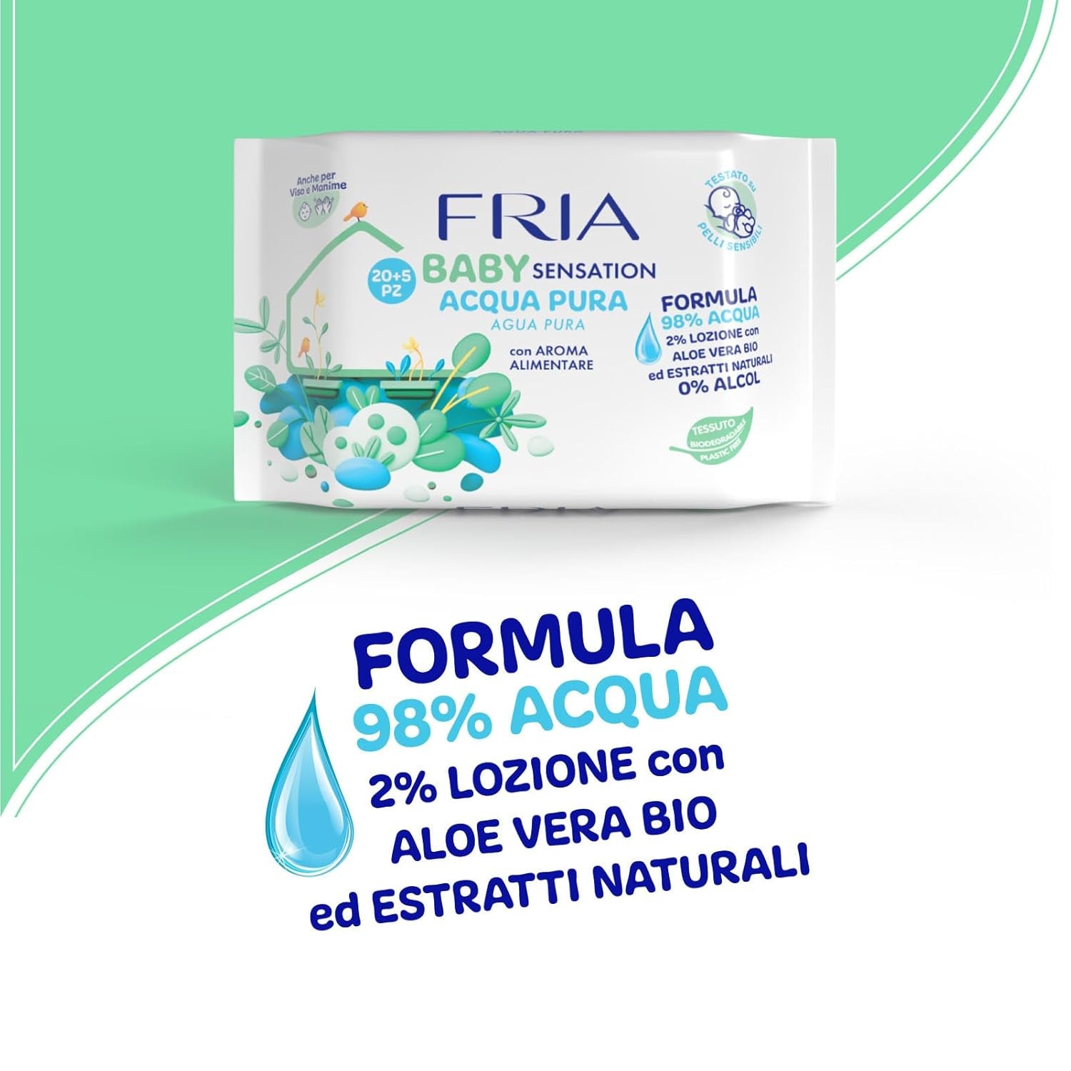 Tampones Baby Sensation, 25 piezas