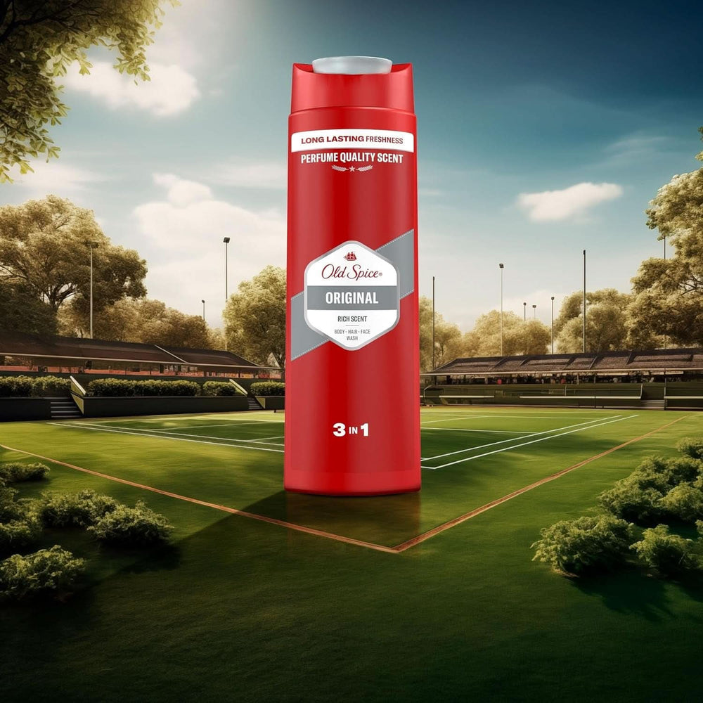 Old Spice Original 3-In-1 Gel de duș și șampon pentru bărbați, 250 ml Duș și baie Naty Shop