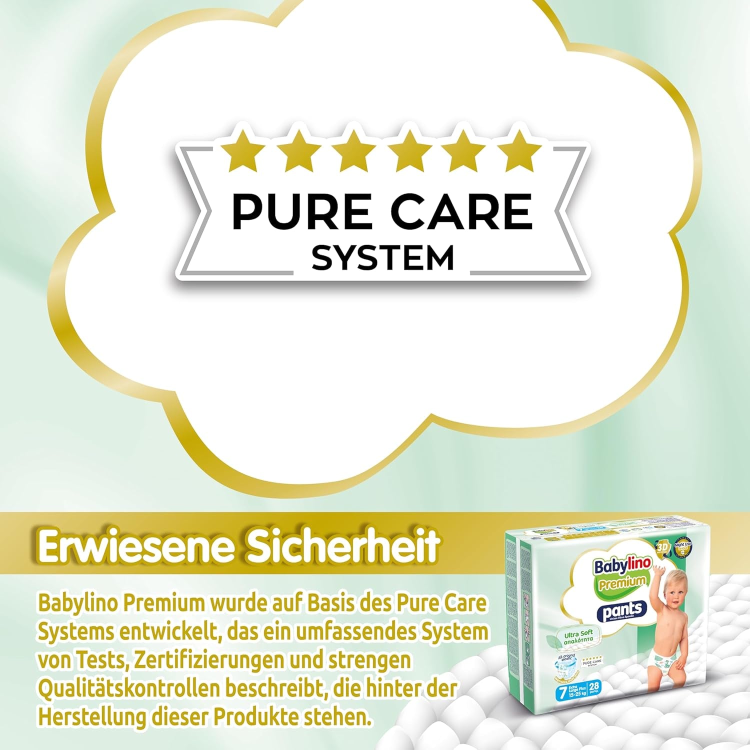 Pantalón Premium, Talla 7, Filtro Ultra Suave, XL Plus (15-25 kg), 28 piezas