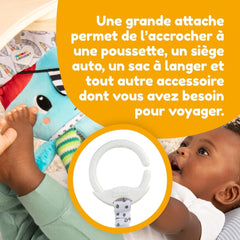 Jucărie pentru copii Lamaze "Căpitanul Calamari, caracatița pirat" Clip & Go, jucărie de înaltă calitate pentru copii mici, consolidează relația părinte-copil, jucărie pentru copii, 0-6 luni Jucarii Bebe Naty Shop