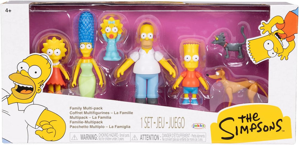 Multipack Figuras De Acción Los Simpson 6 Cm Figuras De Acción Naty Shop
