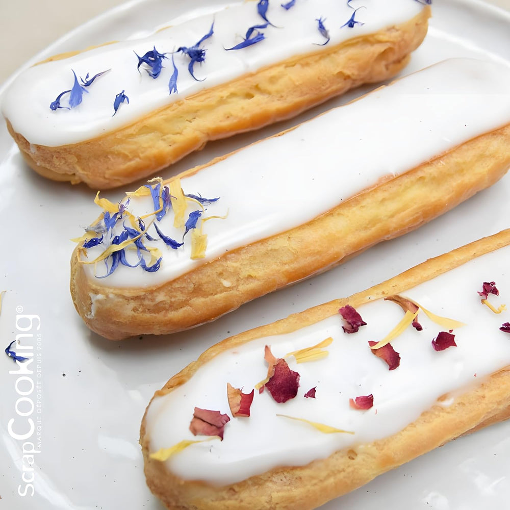 ScrapCooking - Caléndulas secas 3,5 g - Flores comestibles - Decoraciones alimentarias para hornear - Para postres, pasteles, tartas, magdalenas - Navidad, primavera, cumpleaños - Amarillo dorado - 7471