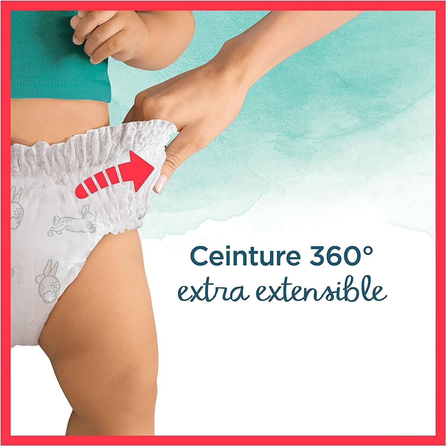 Pañales PAMPERS Harmony Pants, talla 5, 80 pañales (12-17 kg)