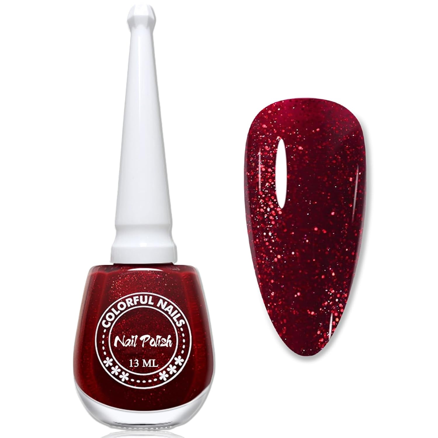 Esmalte de uñas Jelly Pink, 13 ml, secado rápido, larga duración, natural, translúcido, esmalte de uñas regular sin lámpara UV para mujeres DIY Nail Art (rosa clásico)