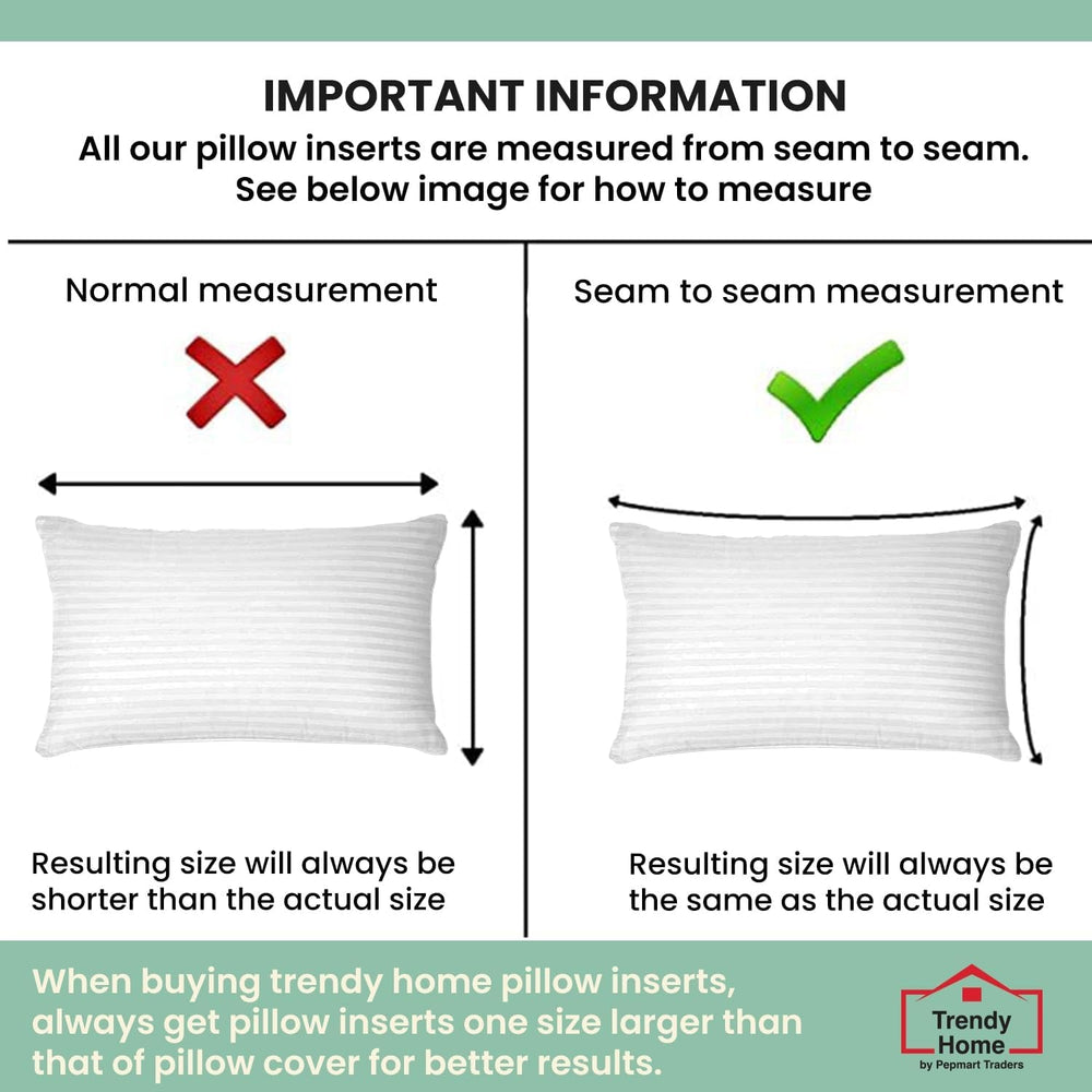 Inserție de pernă decorativă Trendy Home, hipoalergenică, cu suport lombar, pentru casă, exterior, canapea, lavabilă la mașină, 30,5 x 50,8 cm