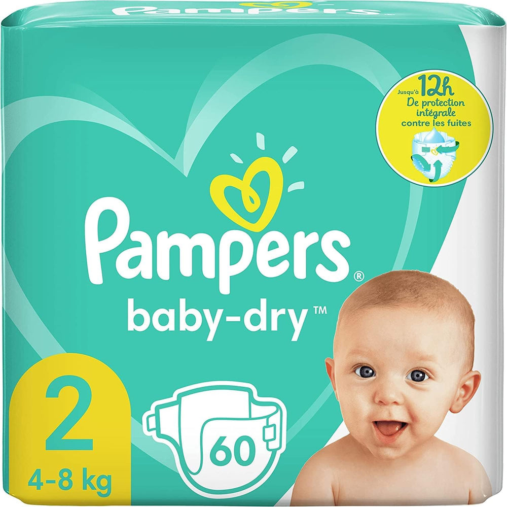 Pampers (versión antigua), bragas, talla 4, 9 kg-15 kg, paquete de tres (1 x 88 pañales)