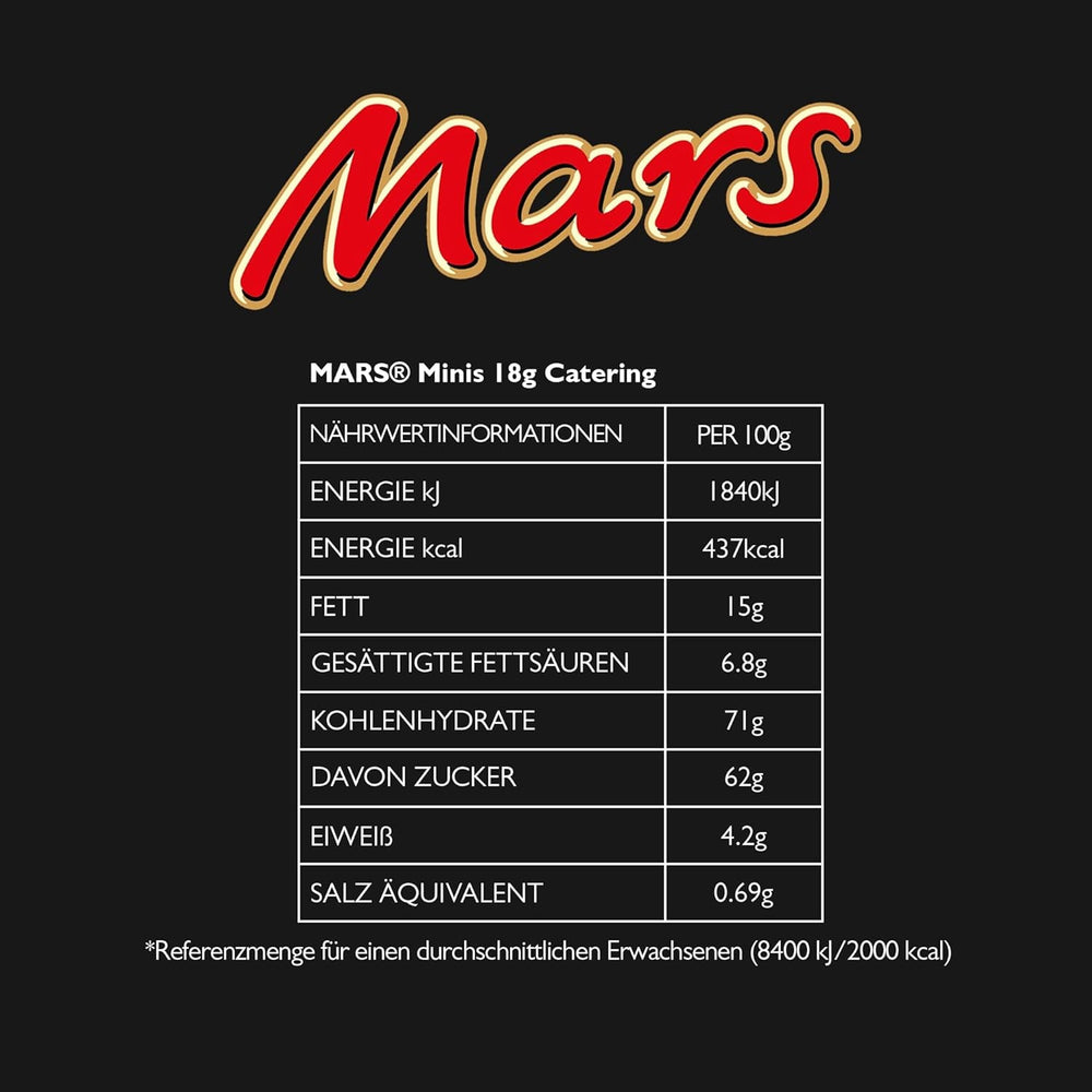Batoane de ciocolată Mars Minis | Pachet vrac de ciocolată | Caramel | 150 x 18g