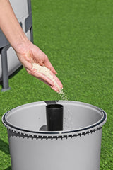 Bestway 58515-7 Bomba con filtro de arena, 3.596 l, Gris