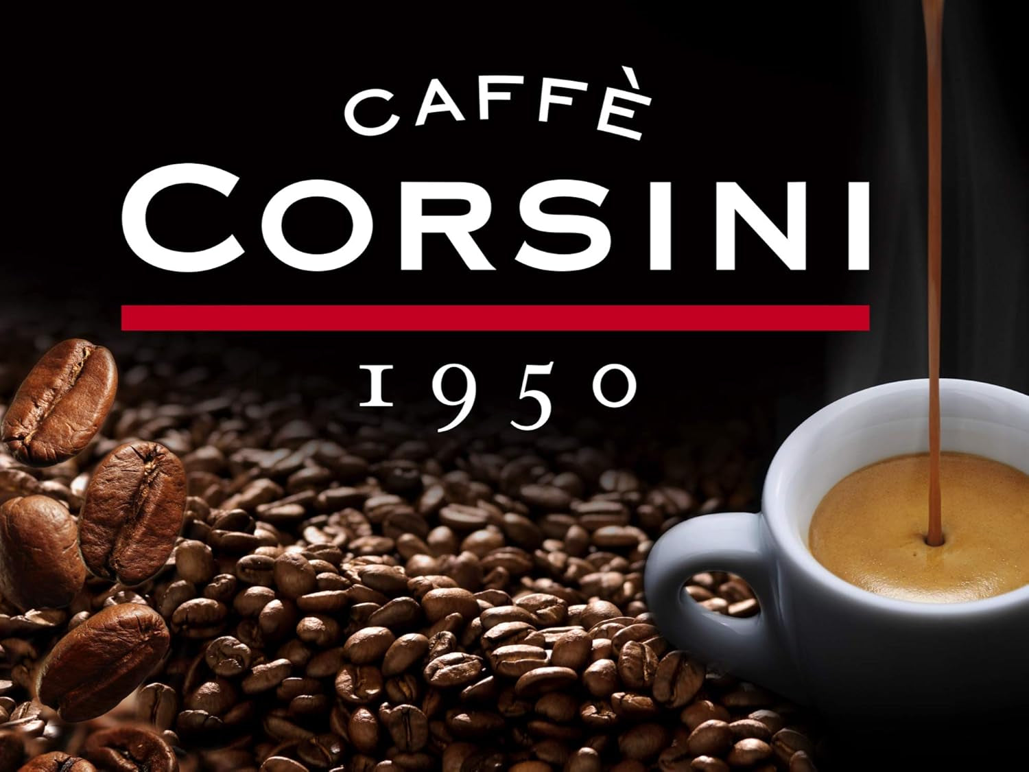 Caffè Corsini - Cafea boabe 3 X 250 grame, Compagnia Dell'Arabica, diverse arome, origine unică, total 750G Cafea Naty Shop