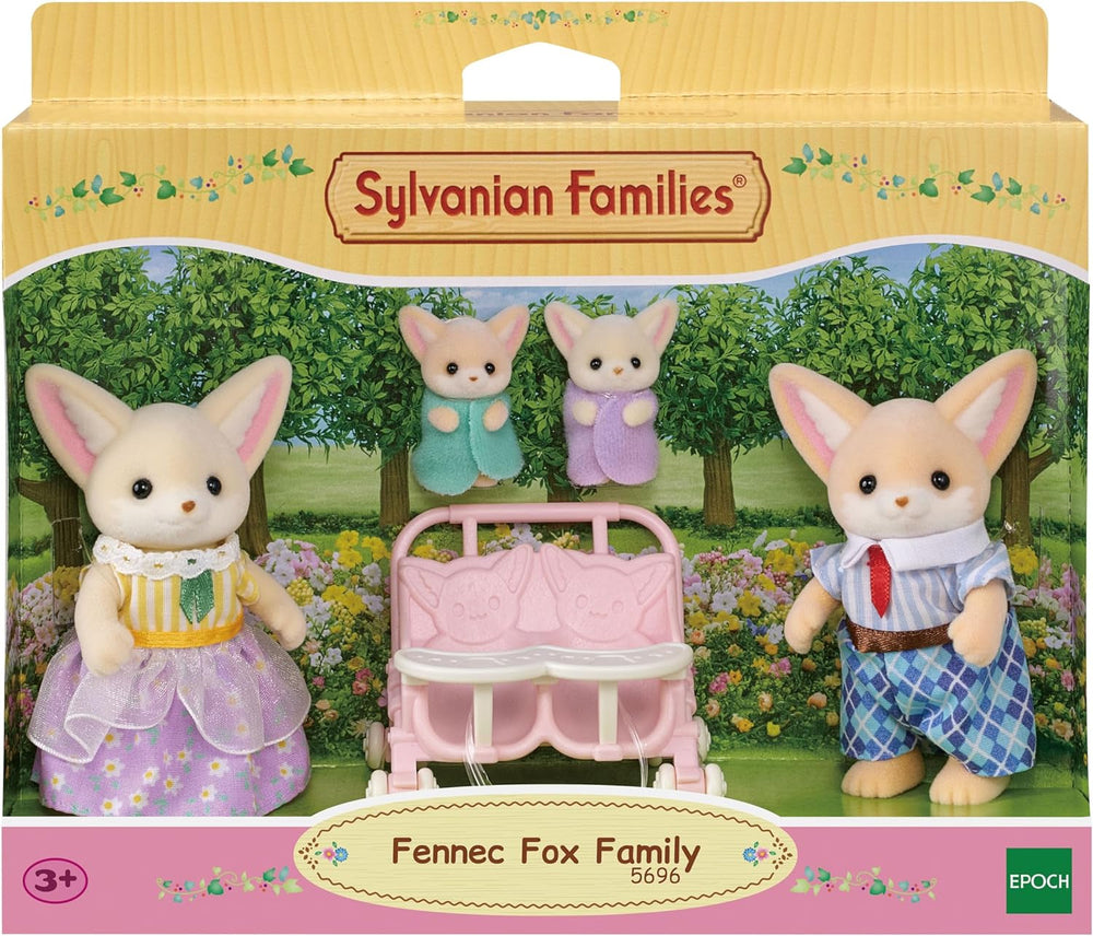 Sylvanian Families L5696 Familia Zorro del Desierto Muñecas Naty Shop