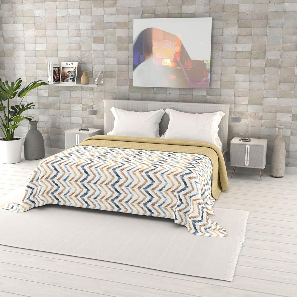 Colcha De Verano Estampada Fantasía, Relleno De Poliéster, Pétalos, 260X270Cm