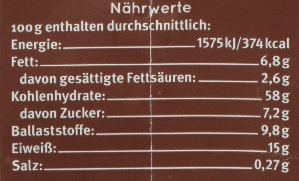 Bauck HOF Dinkelmüsli Schokozart, 425G (1Er Pack) Cereale Naty Shop