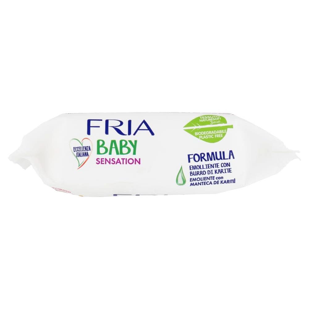 Toallitas limpiadoras Fria Baby Sensation Toallitas húmedas para bebés Naty Shop