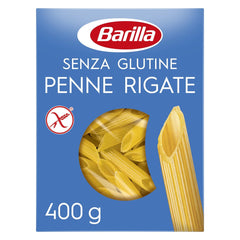 Pasta Penne Rigate Barilla sin gluten, elaborada con arroz y maíz – 1 paquete (1 x 400g)