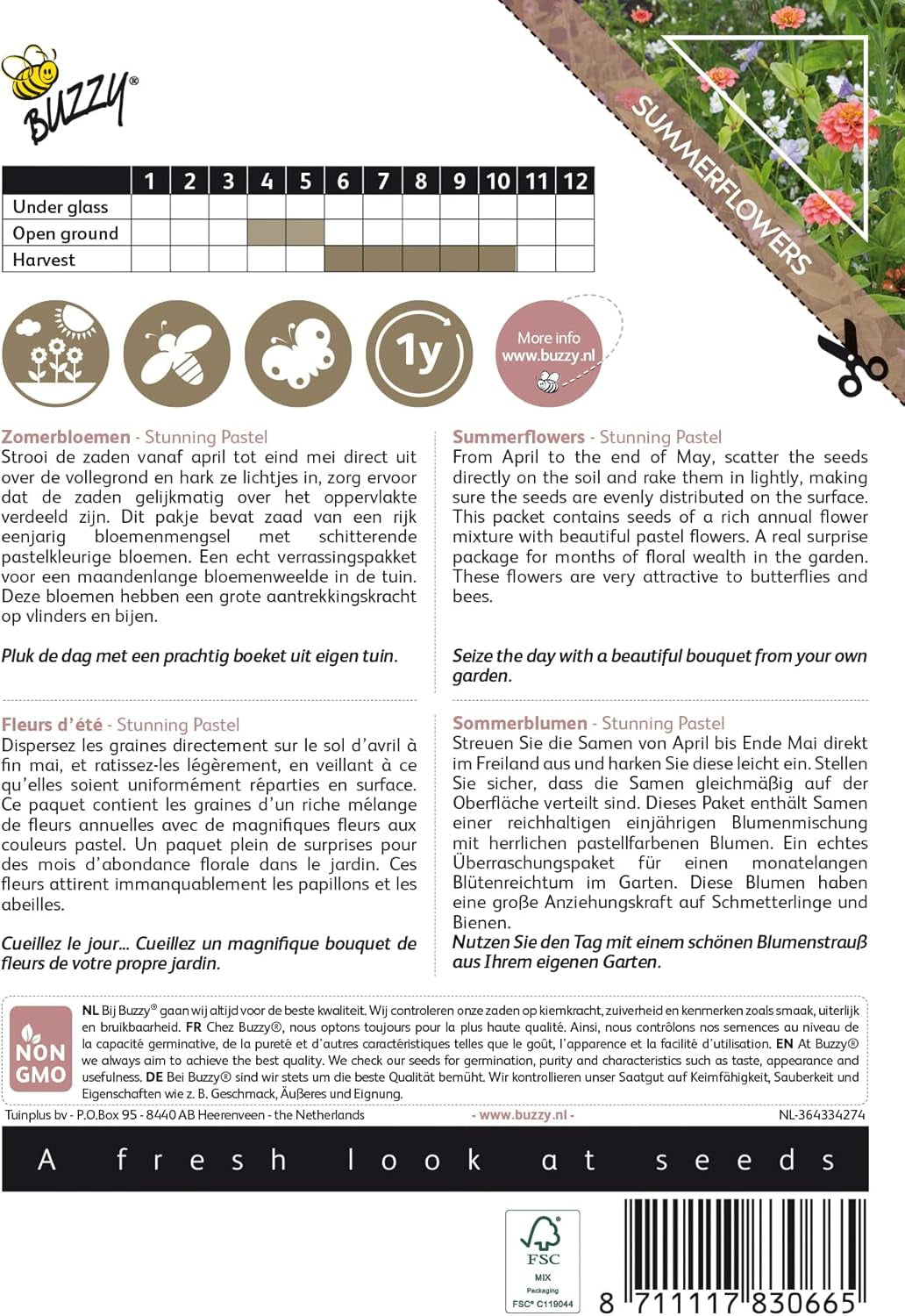 Ramos coloridos y animados, increíble mezcla de pasteles.