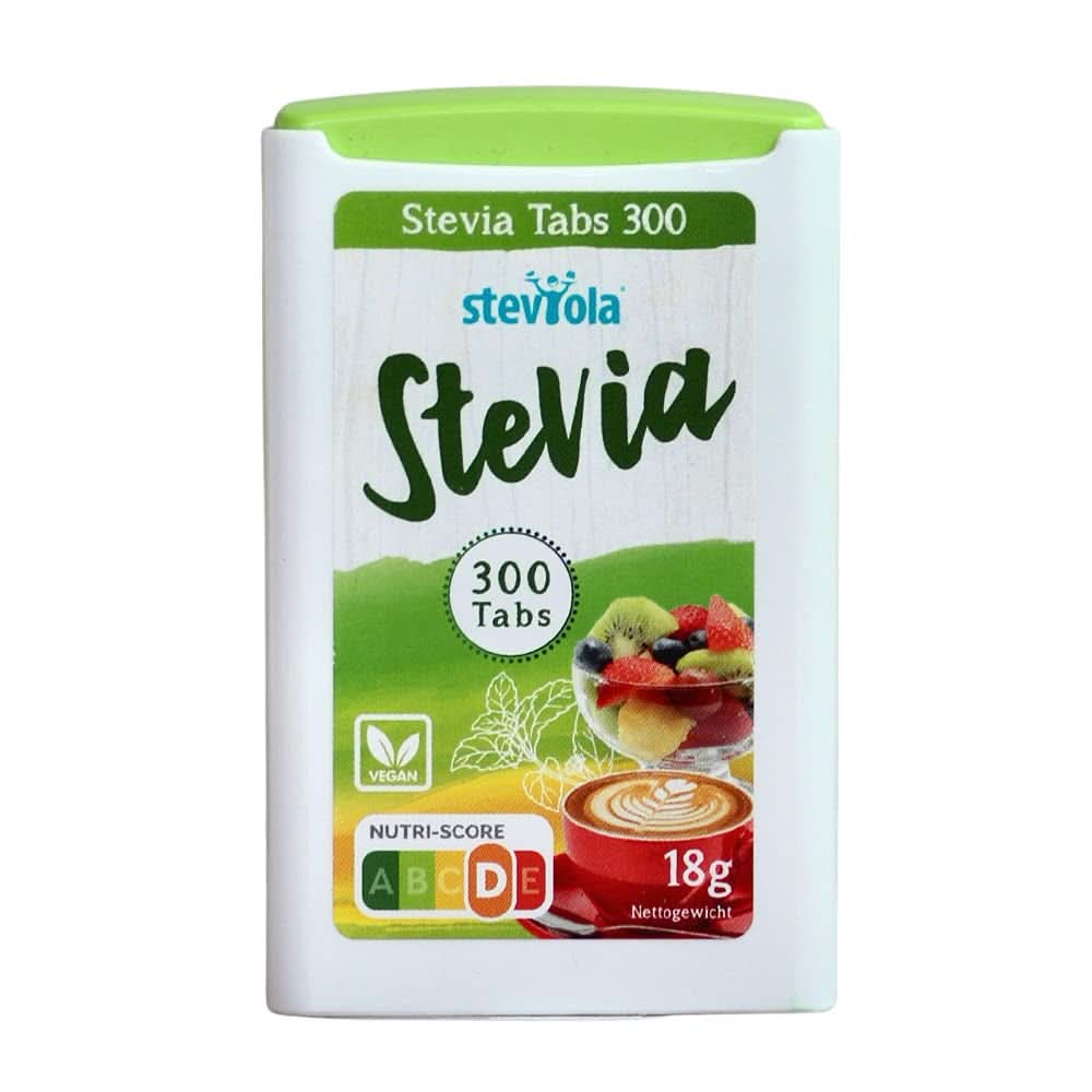 Esteviola | Edulcorante de estevia | Edulcorante sin calorías 300 gramos Edulcorantes Naty Shop 300 comprimidos