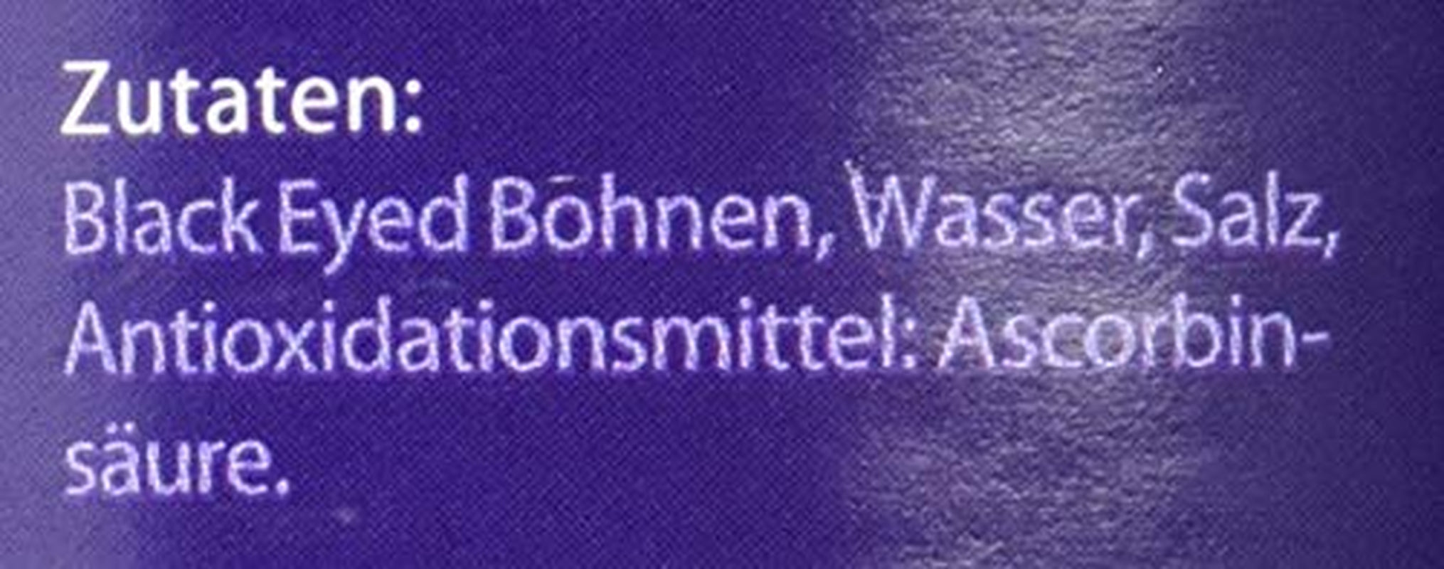 Frijoles de ojos negros, paquete de 12 (12 x 425 ml)