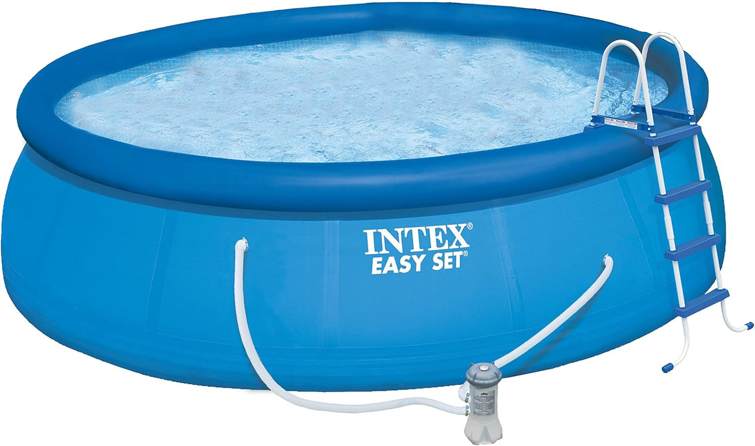 Piscina elevada Intex Easy Set - Para niños, 183 cm x 183 cm x 51 cm, 28101NP, azul