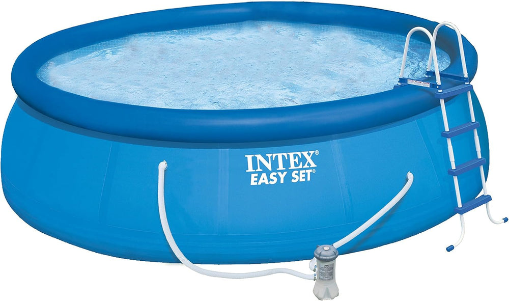 Piscina elevada Intex Easy Set - Para niños, 183 cm x 183 cm x 51 cm, 28101NP, azul