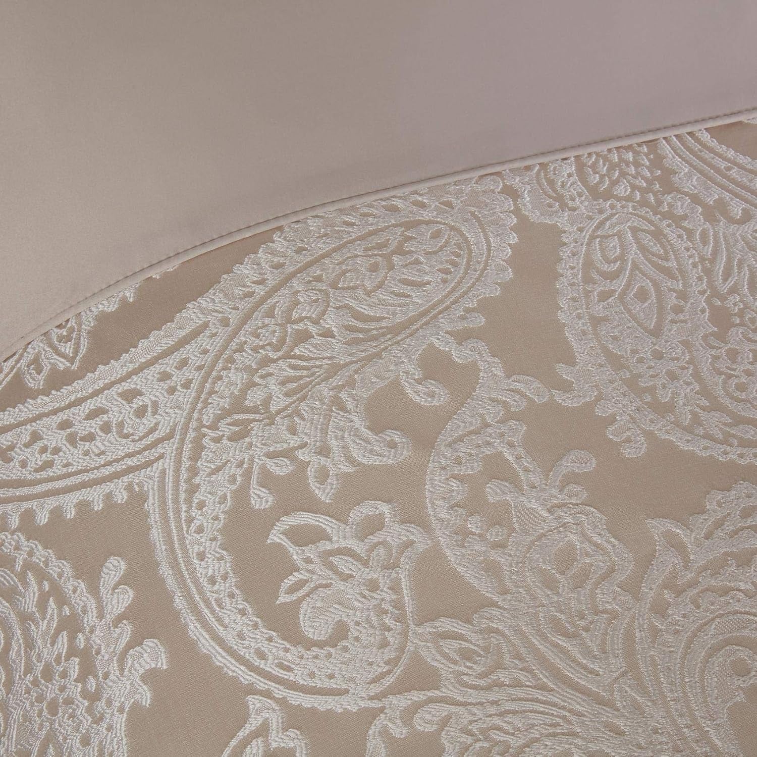 Edredón Duquesa para cama king size, 100% poliéster, crema Emma Barclay Camas y Edredones