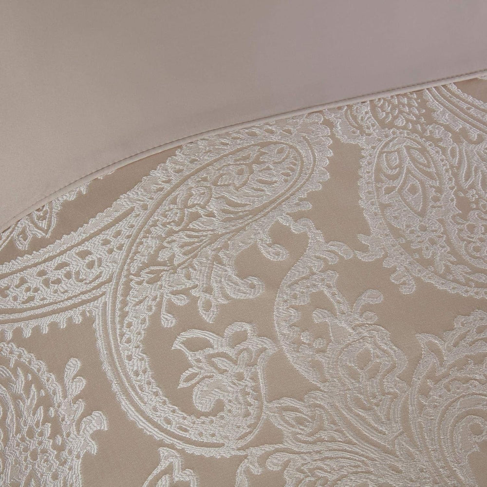 Edredón Duquesa para cama king size, 100% poliéster, crema Emma Barclay Camas y Edredones