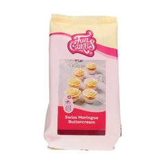 Funcakes Mix Für Schweizer Baiser Buttercreme: Einfach Zu Berübenen, Cremig, Perfekt Zum Dekorieren, Abdecken Und Füllen Von Kuchen, Belag Auf Cupcakes. 400 G. Mezcla para hornear y cocinar Naty Shop Default Title