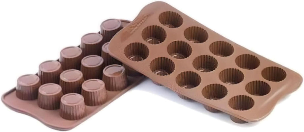 Silikomart 194690, Bombones de chocolate, Corazón, 15 modelos Cocina Naty Shop Bombones